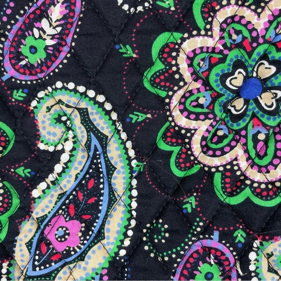 Vera Bradley Crossbody Bag Hipster Kiev Paisley Floral Adjustable Strap Pockets - Picture 10 of 16